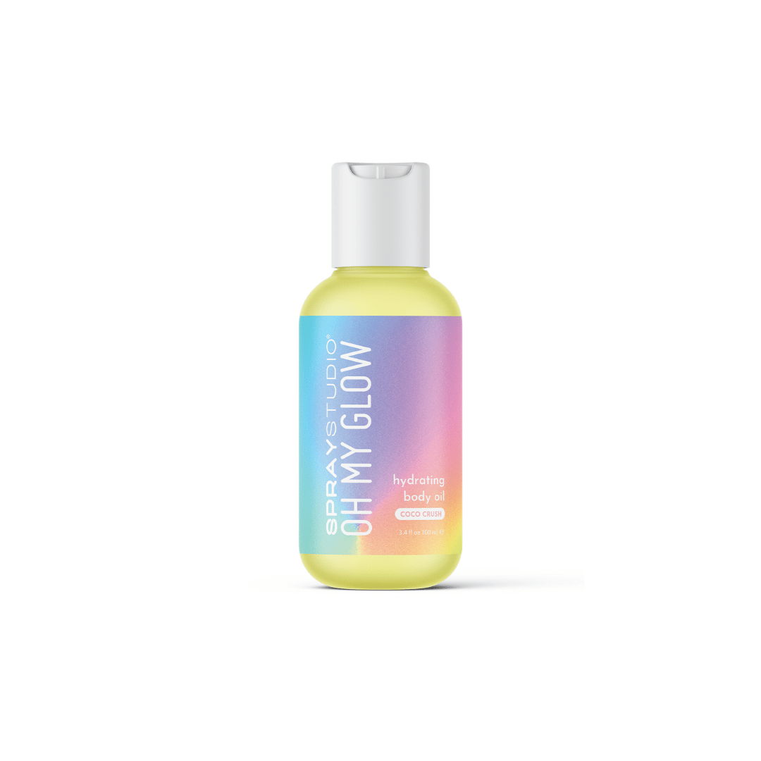 SPRAY STUDIO OH MY GLOW TAN SAFE BODY OIL COCO CRUSH MINI TRAVEL SIZE