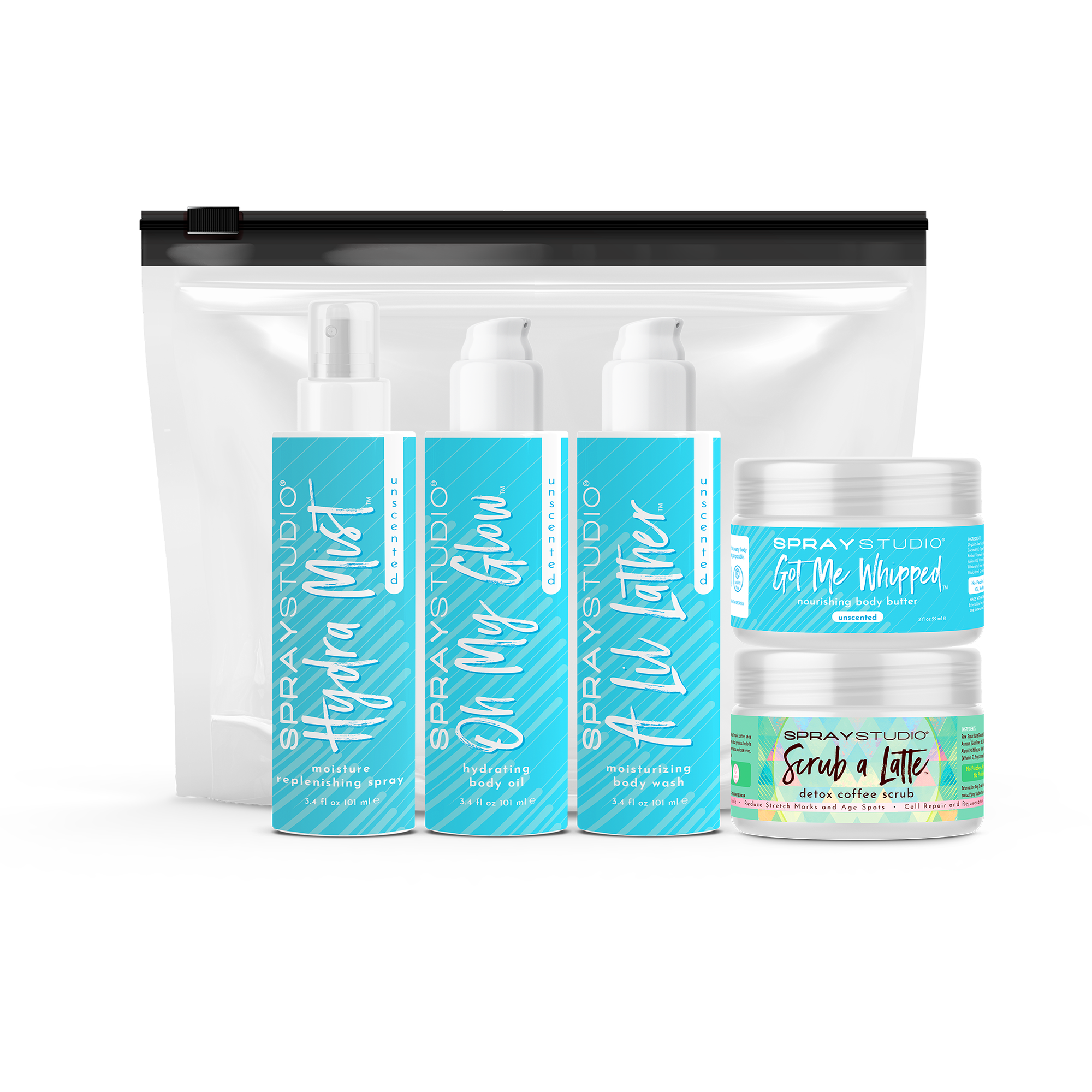 BODY CARE TRAVEL KIT - SPRAY STUDIO® | sunless tanning and body care