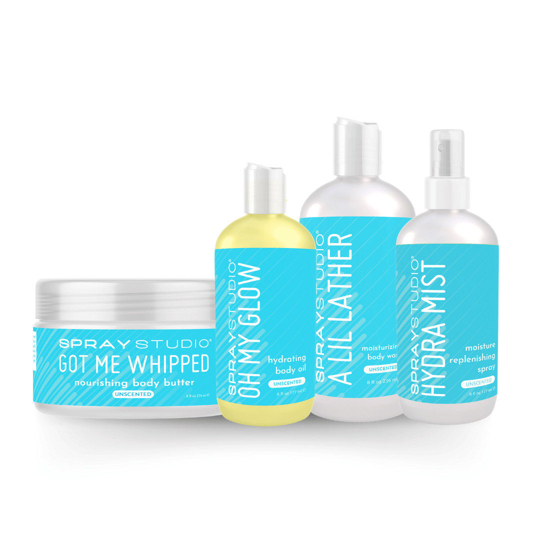 SPRAY STUDIO Unscented Body Care Collection
