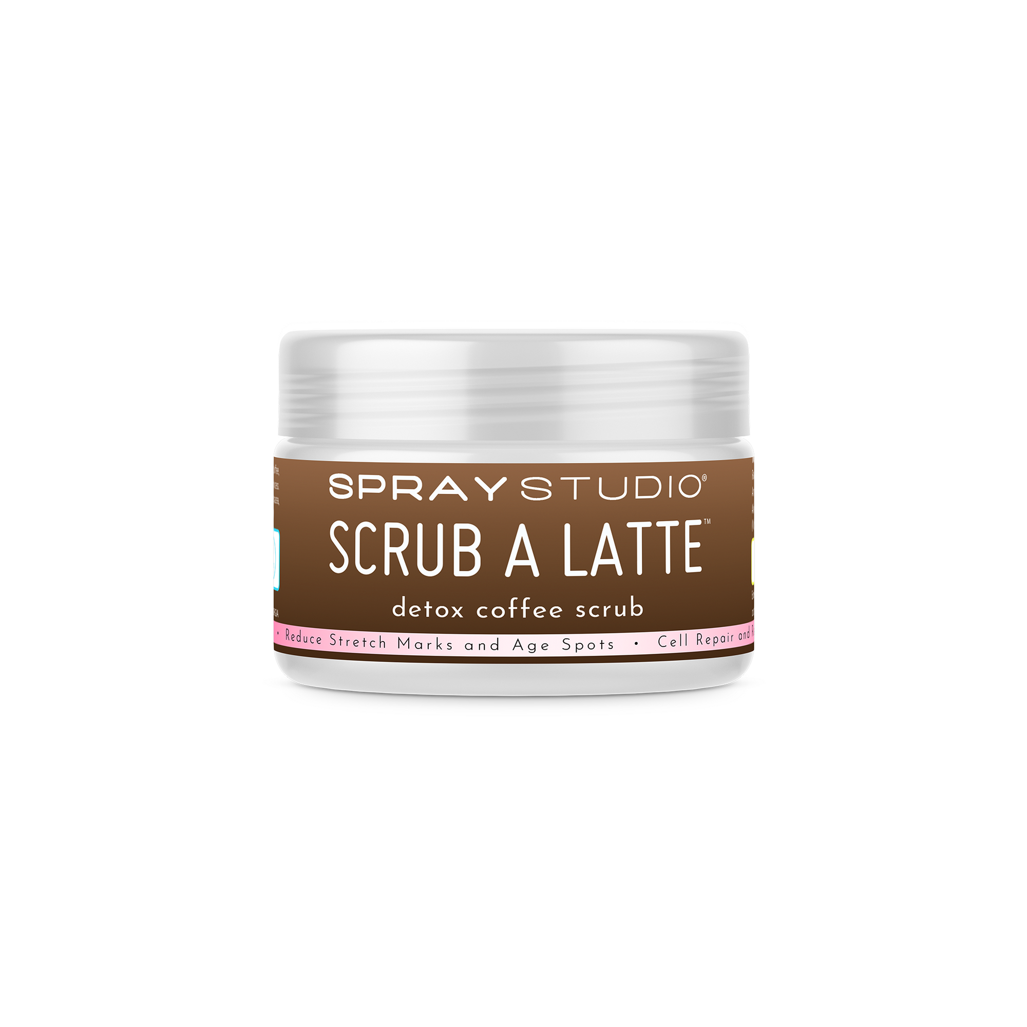 Scrub a Latte Detox Coffee Scrub Mini - SPRAY STUDIO® | sunless tanning and body care
