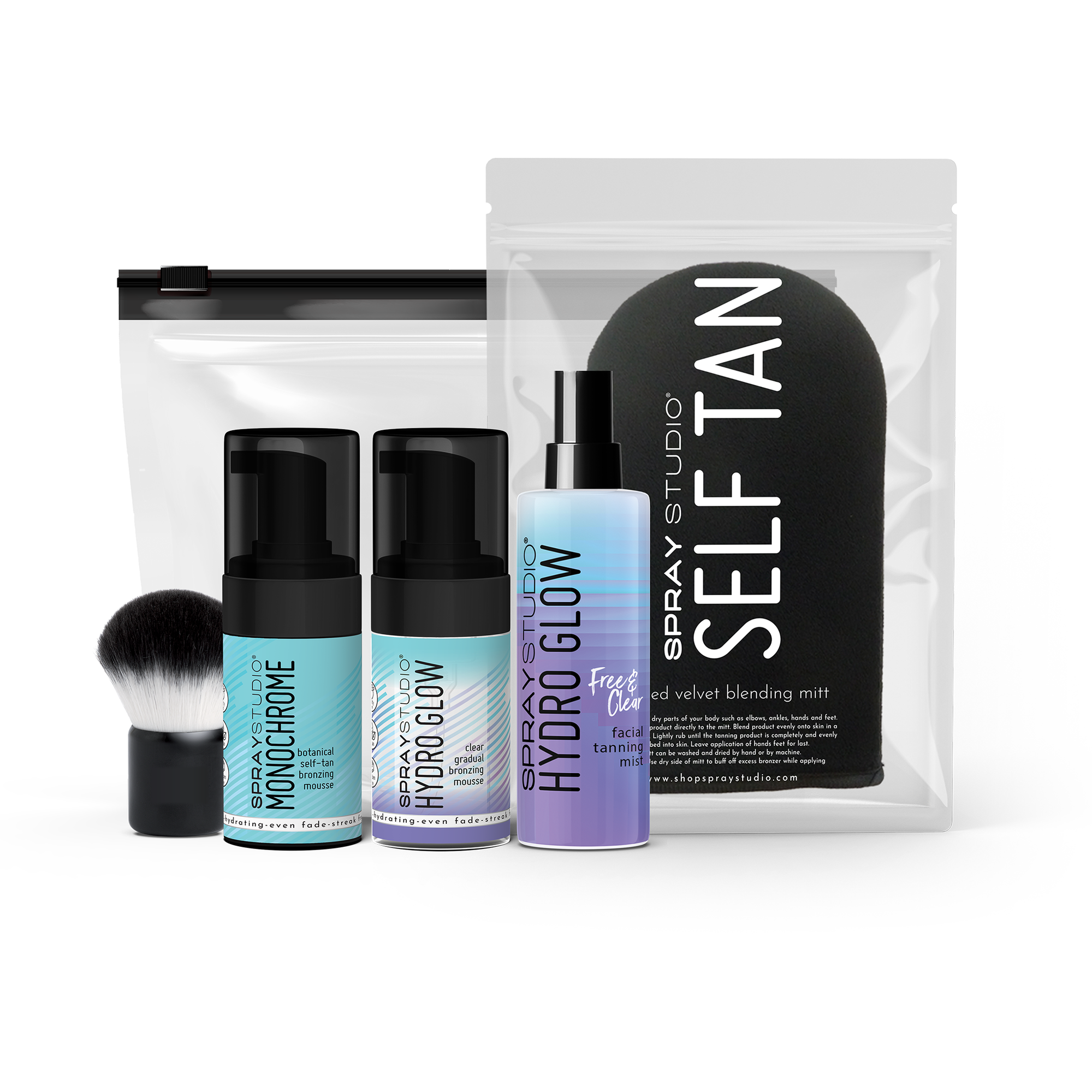 TAN AND TRAVEL KIT - SPRAY STUDIO® | sunless tanning and body care
